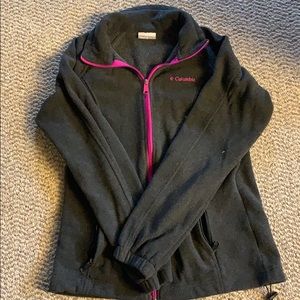 Size small gray and fuchsia Columbia sweatshirt